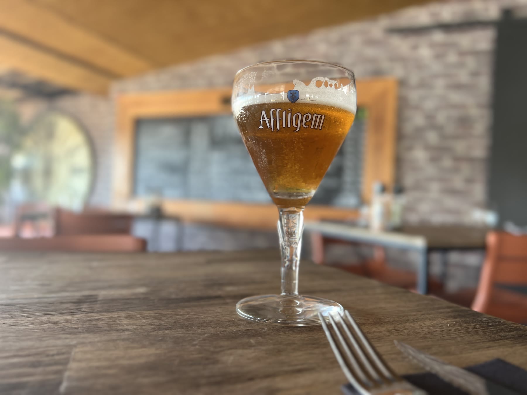 Repérage d'une ambiance intérieure pour Affligem