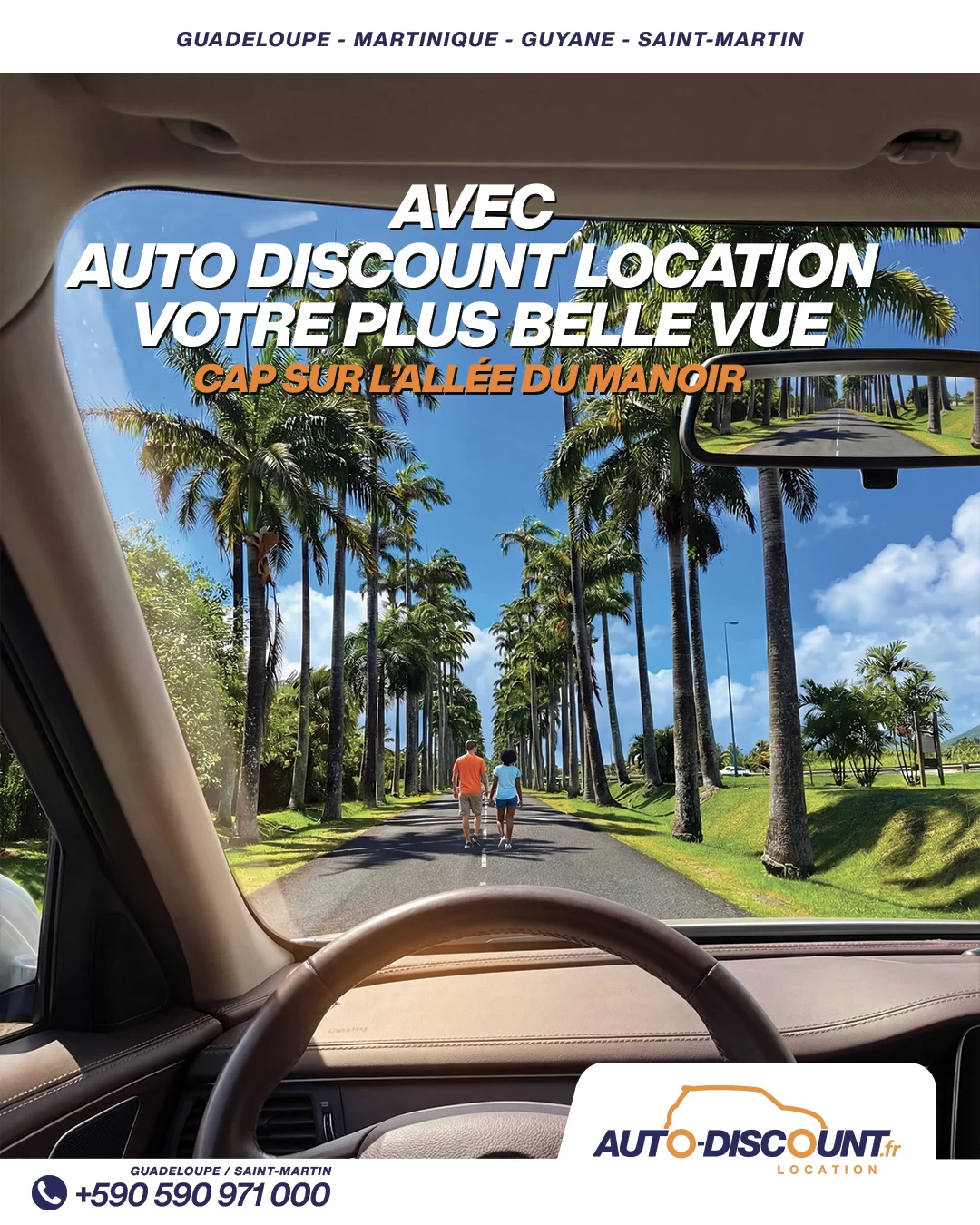 Publication Auto Discount consacrée à l’Allée du Manoir