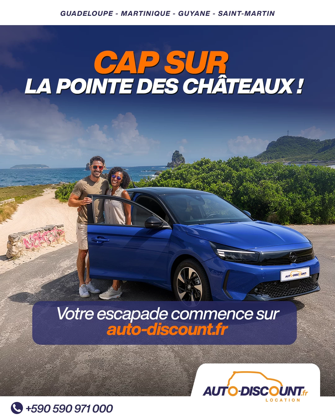 Post final Auto Discount — Cap sur la Pointe des Châteaux