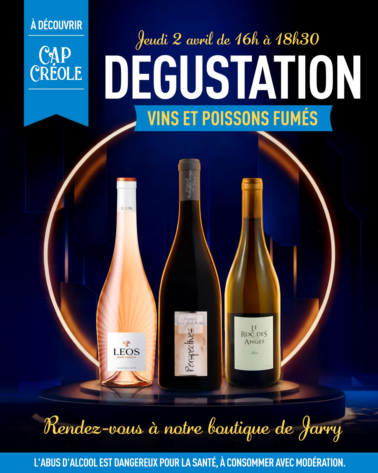 Post Instagram Cap Créole — dégustation